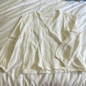 Marine Layer 100% cotton textured long sleeve